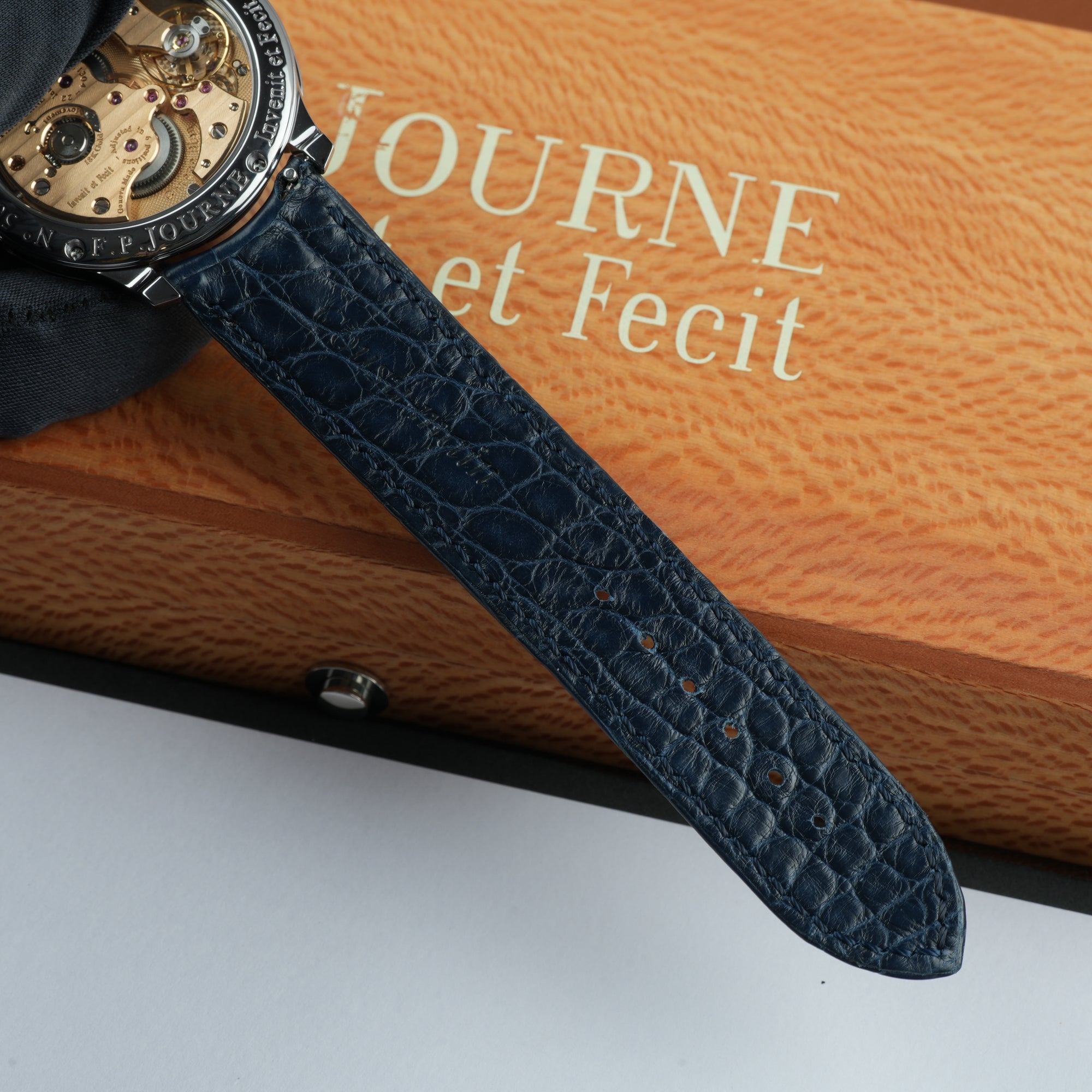 F.P. Journe Chronometre Bleu strap