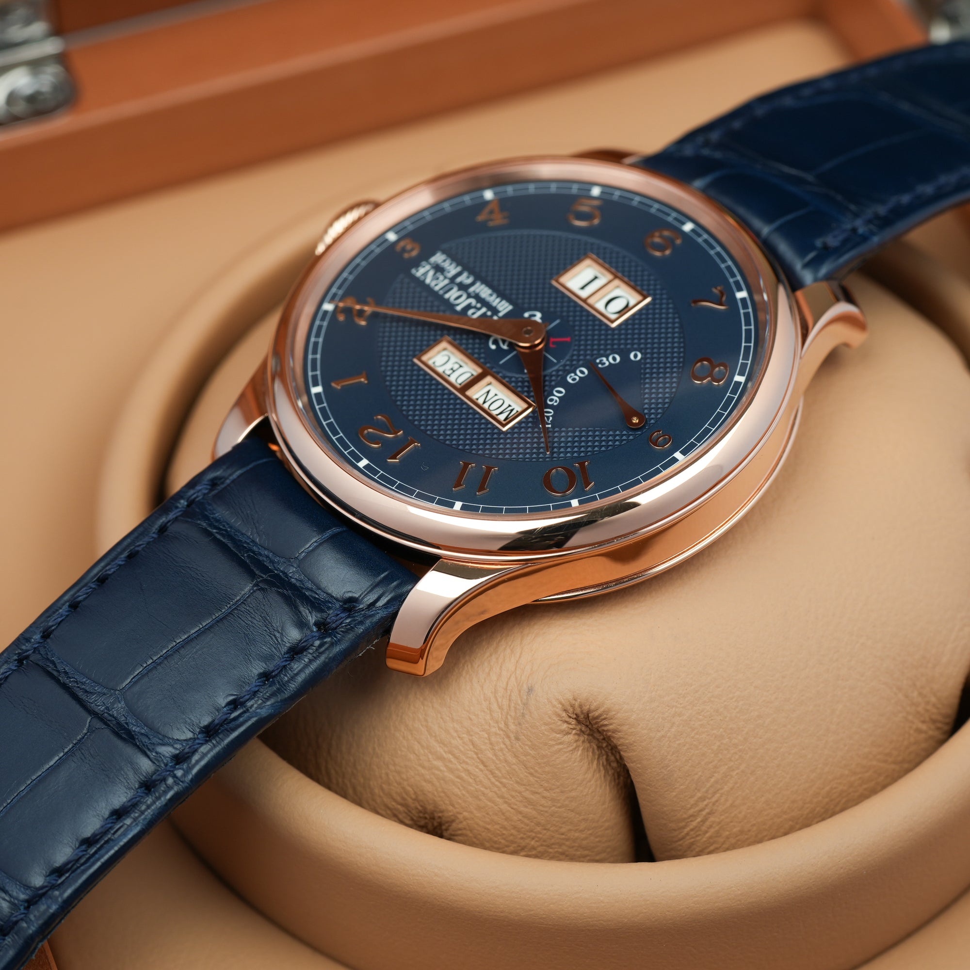 F.P. Journe Quantième Perpétuel Boutique Edition left upper lug