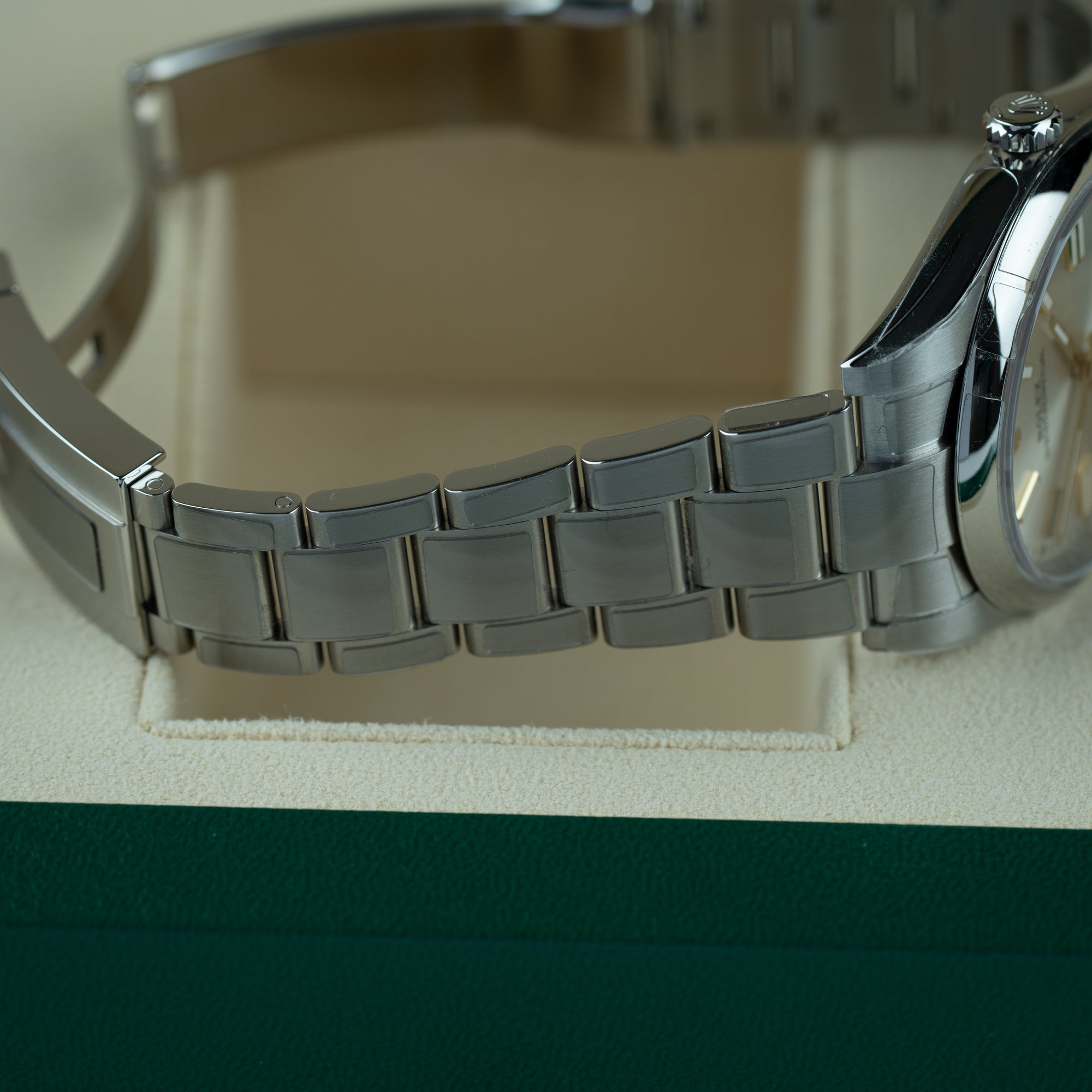 Rolex Oyster Perpetual Silver 41mm