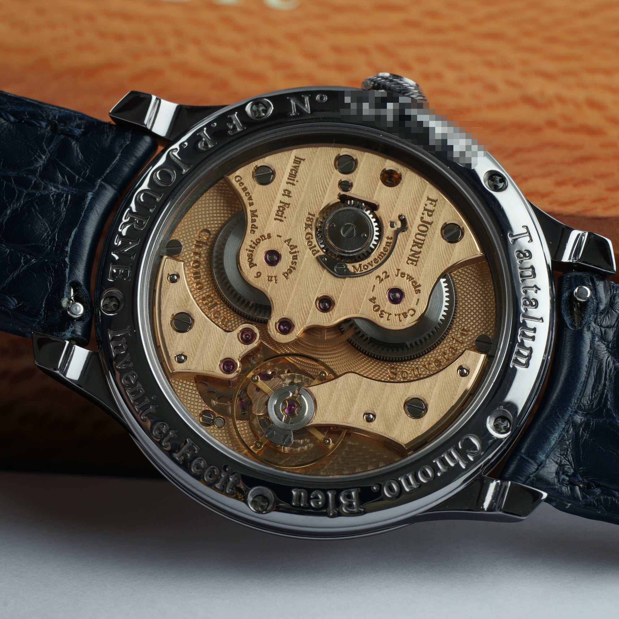 F.P. Journe Chronometre Bleu movement