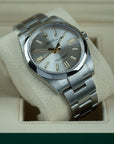 Rolex Oyster Perpetual Silver 41mm