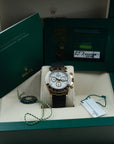 Rolex Daytona White Dial 40mm Gold Box & Papers