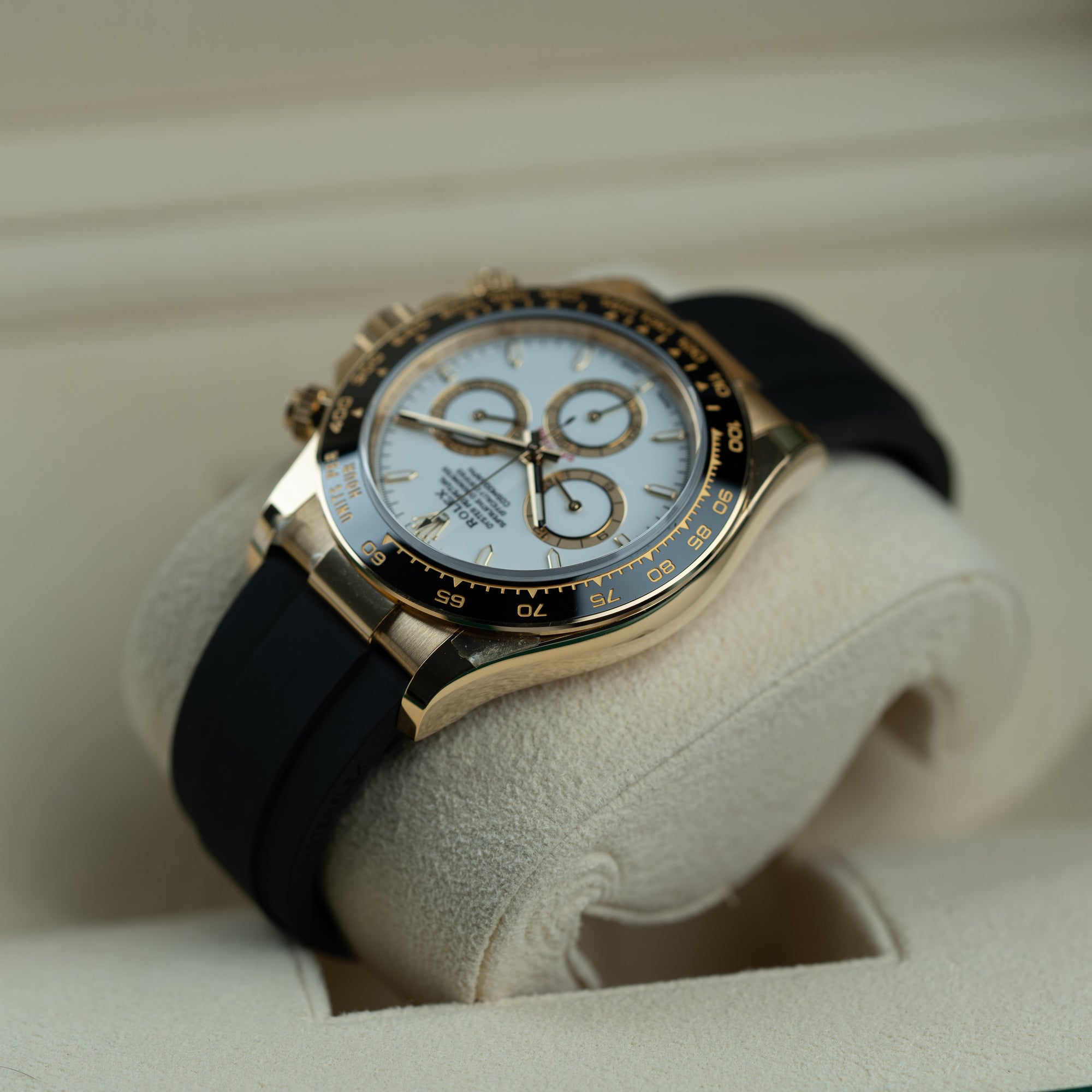 Rolex Daytona White Dial 40mm Gold