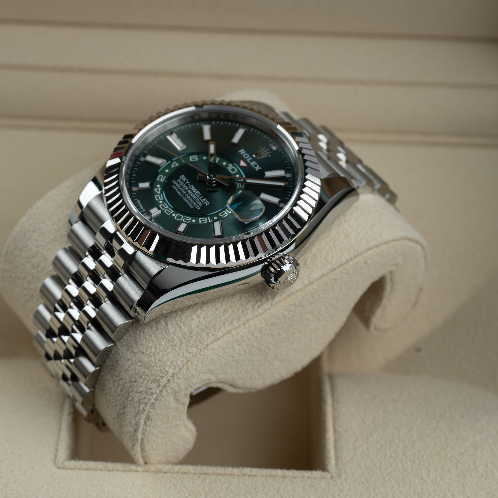 Rolex Sky-Dweller Green Dial 42mm