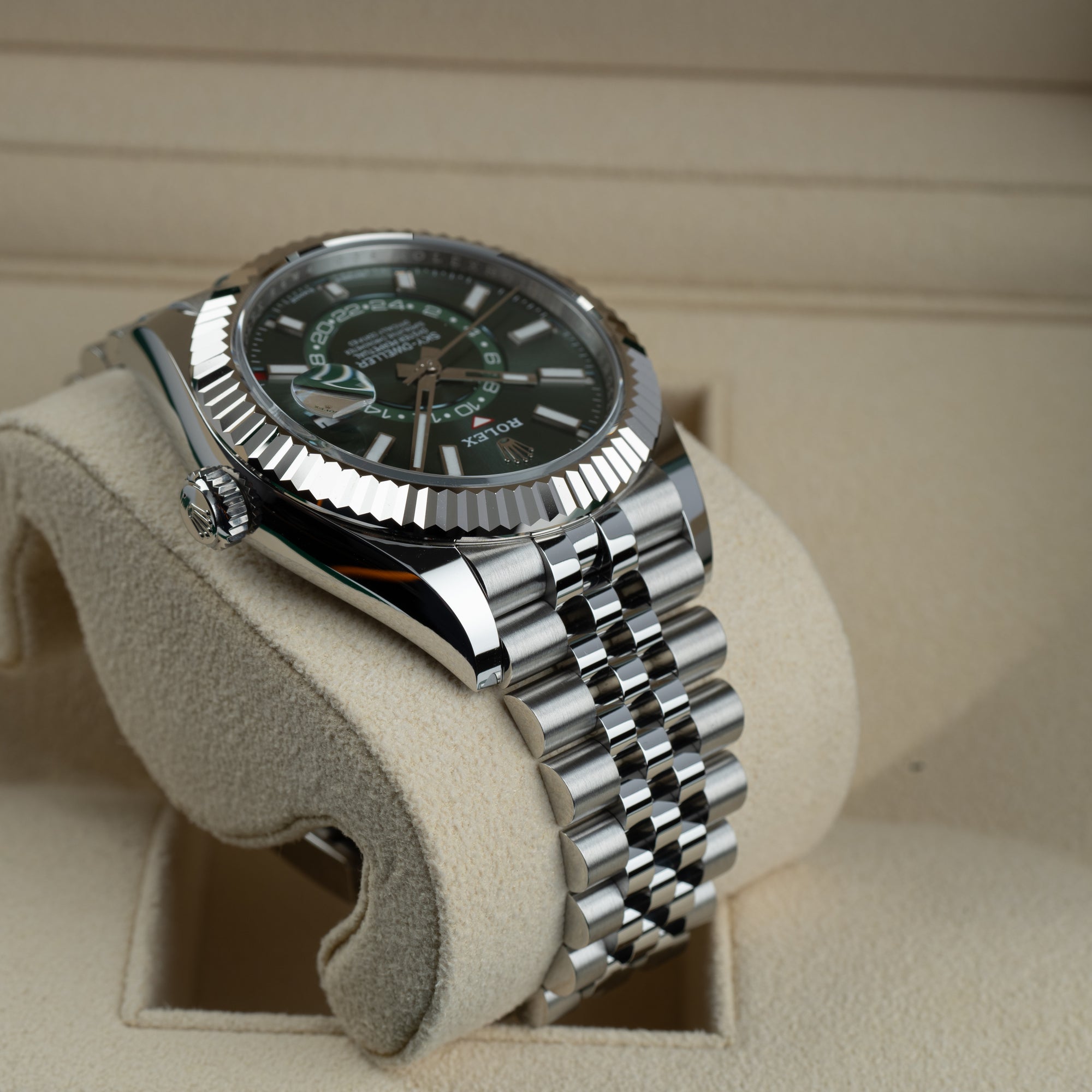 Rolex Sky-Dweller Green Dial 42mm