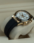 Rolex Daytona White Dial 40mm Gold Case