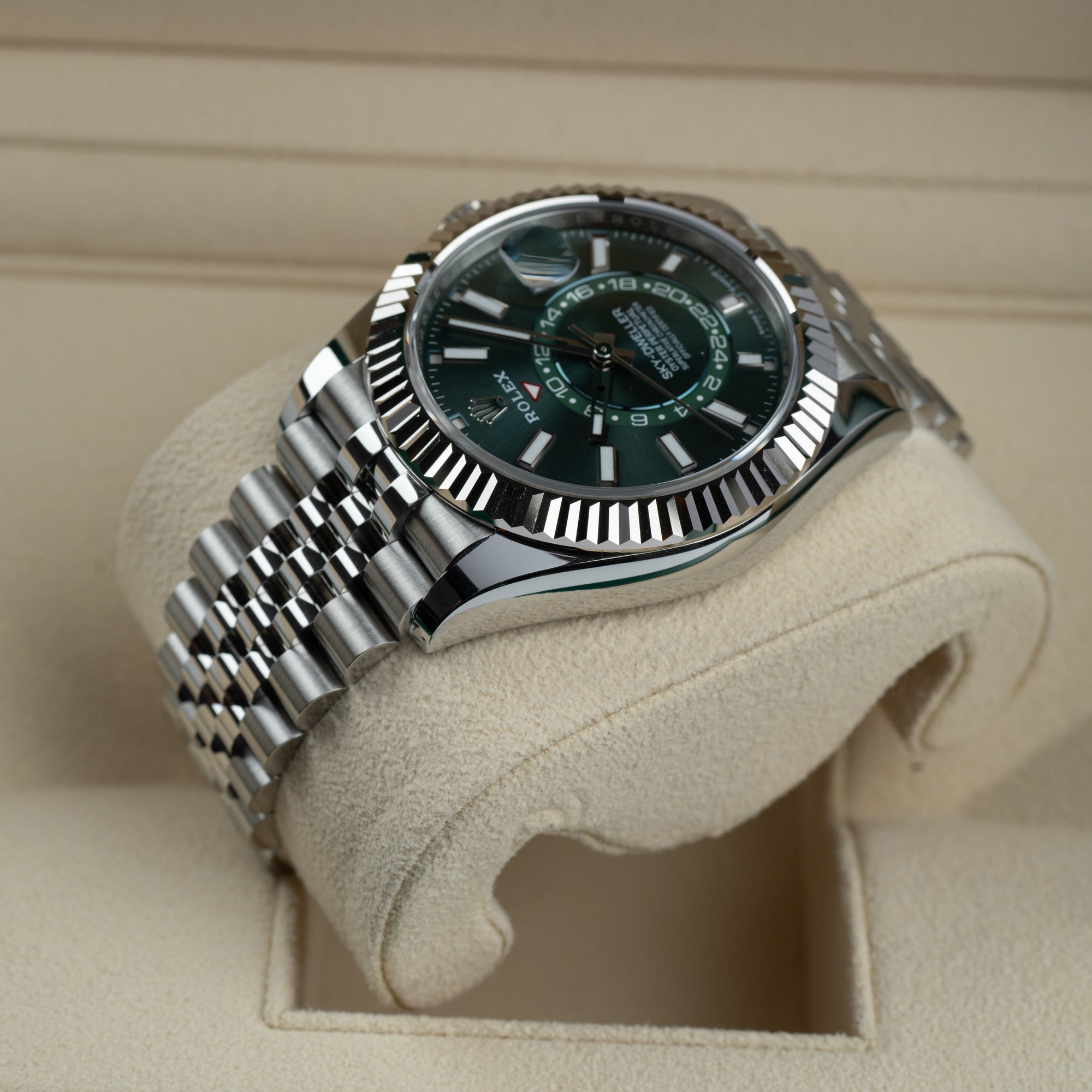 Rolex Sky-Dweller Green Dial 42mm