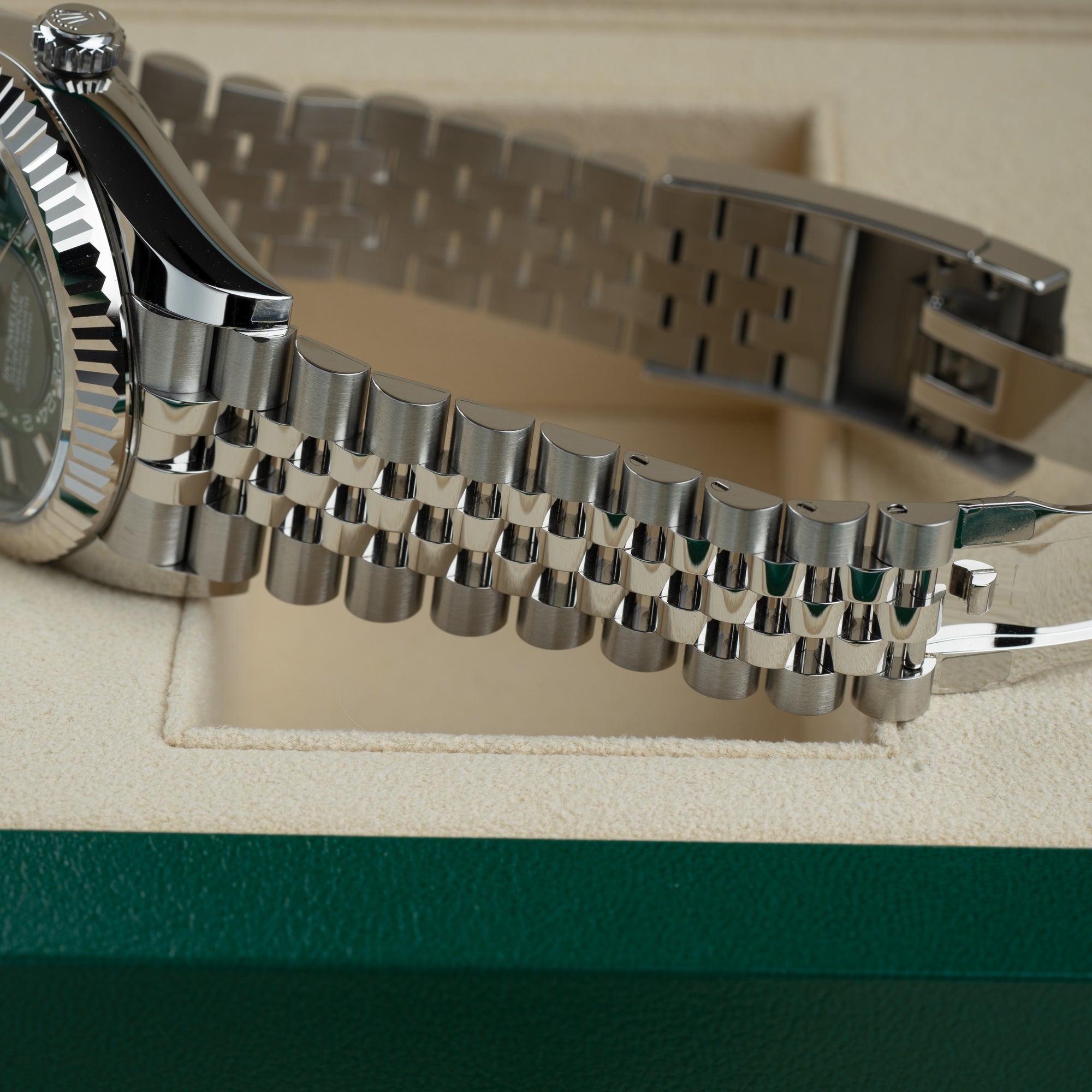 Rolex Sky-Dweller Green Dial 42mm Jubilee