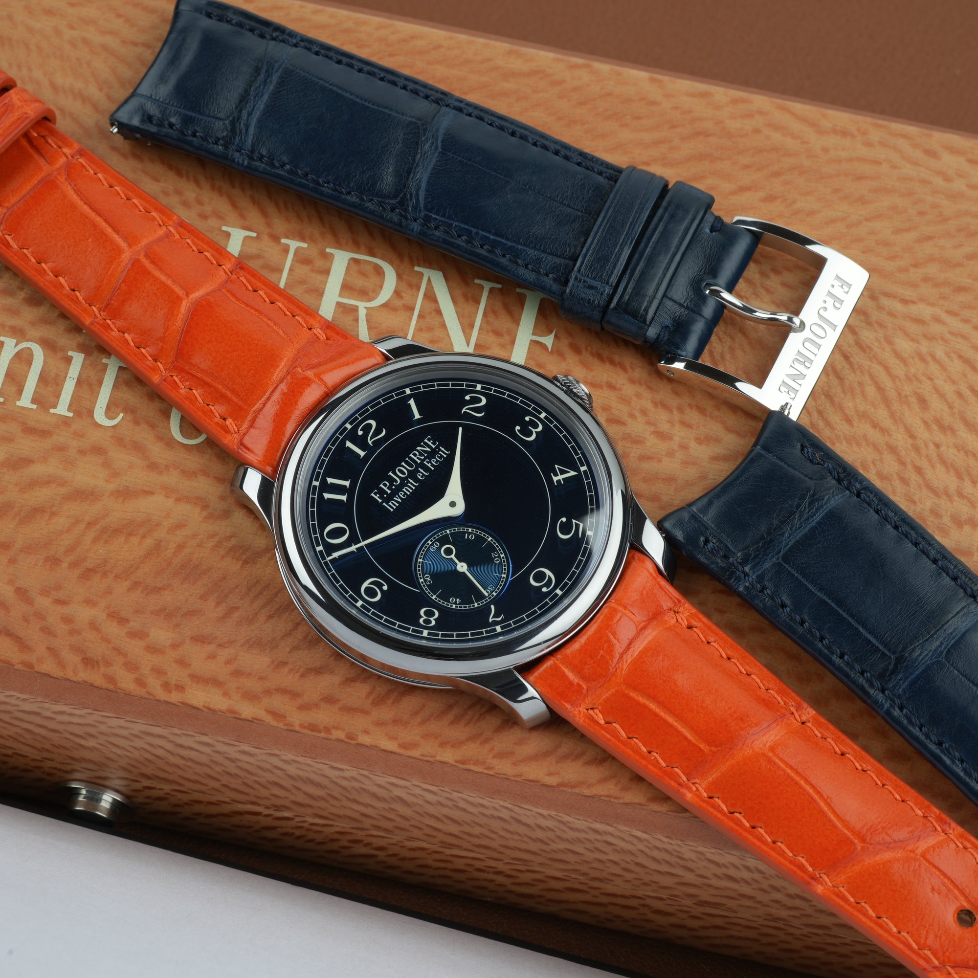 F.P. Journe Chronometre Bleu strap