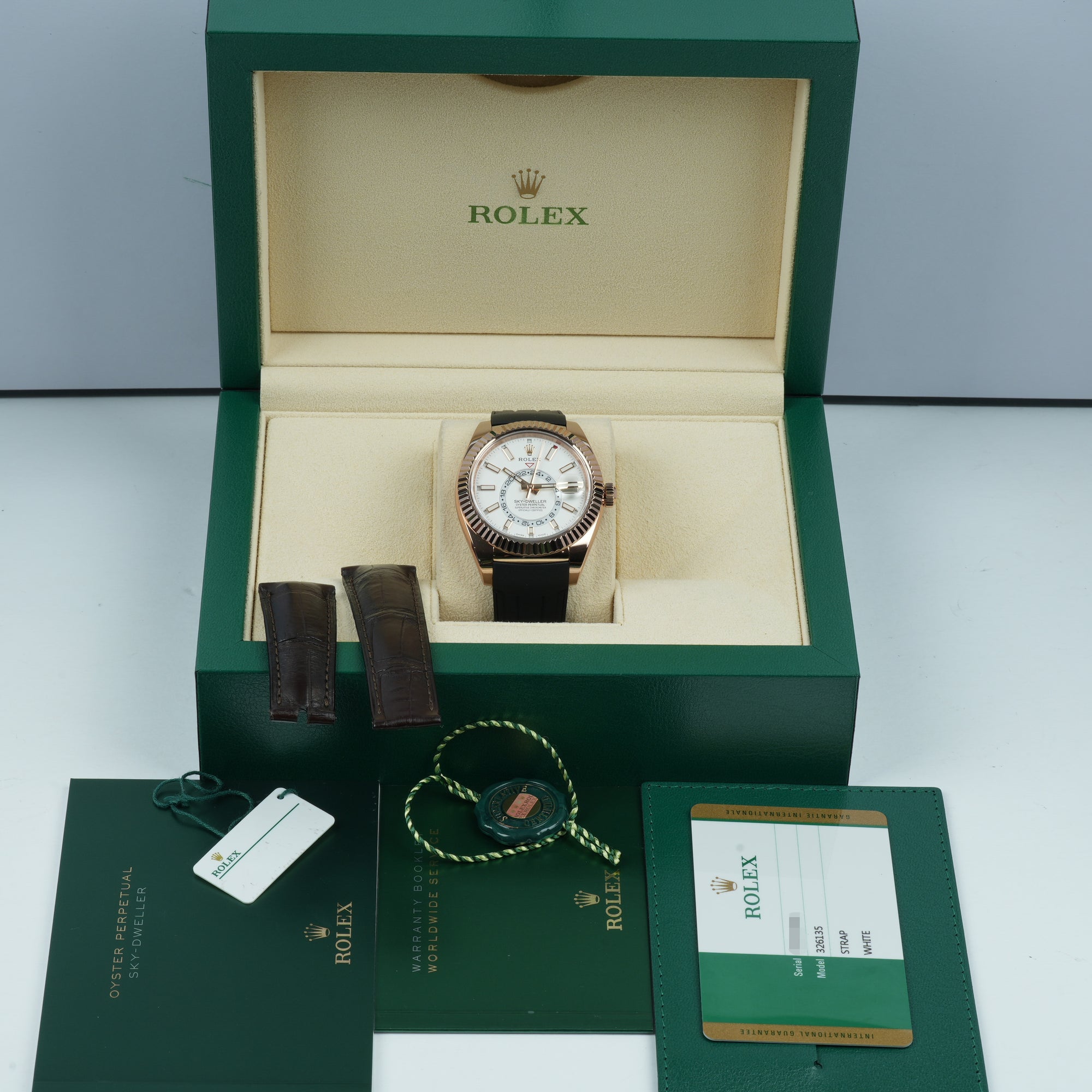 Rolex Sky-Dweller 326135 42mm case lug full set 