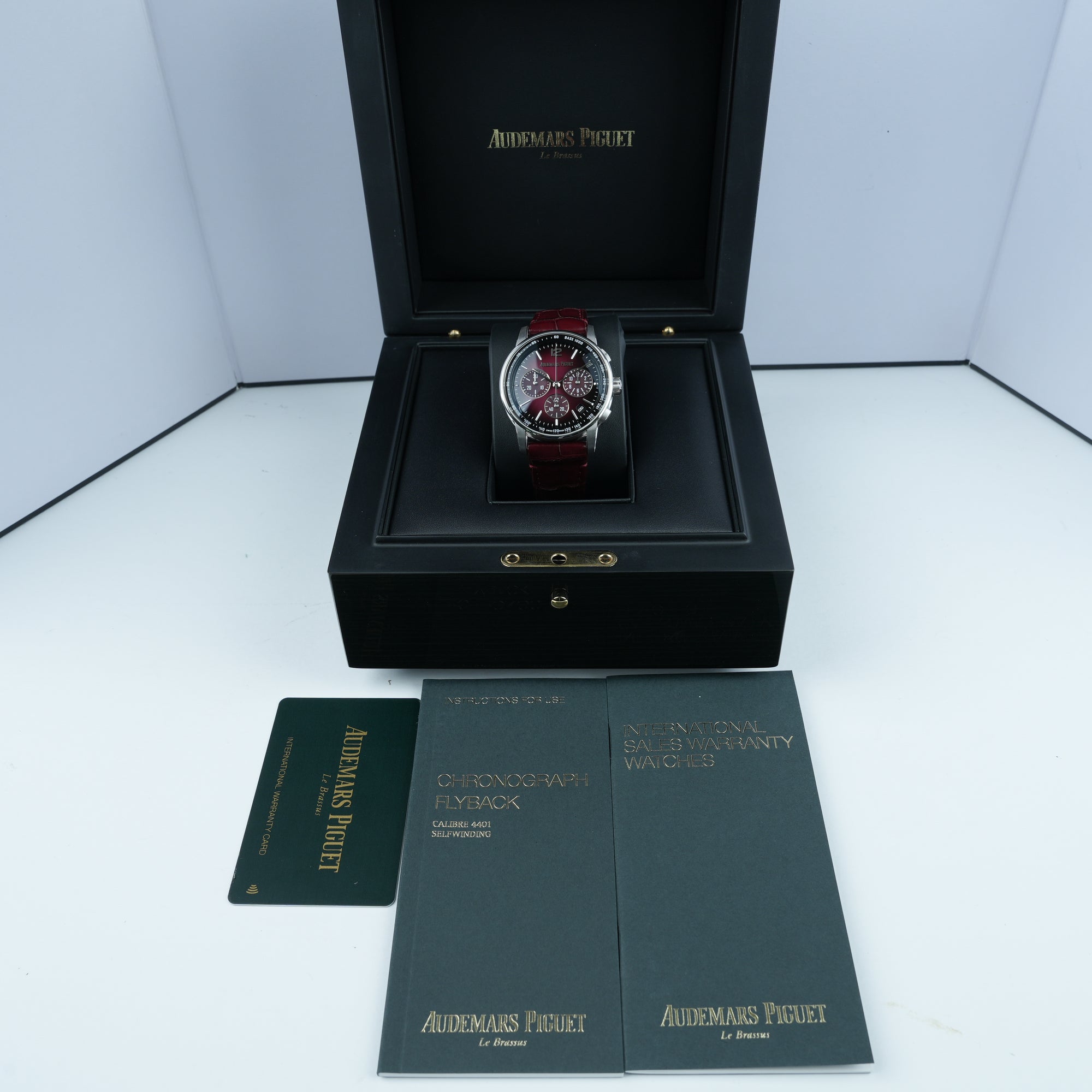 Audemars Piguet Code 11.59 Chronograph Burgundy full set